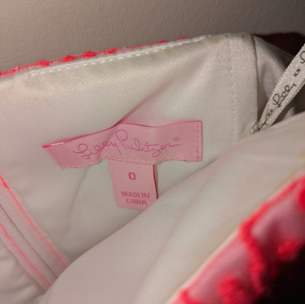 Lilly Pulitzer Strapless Pink Dress - Picture 4 of 4